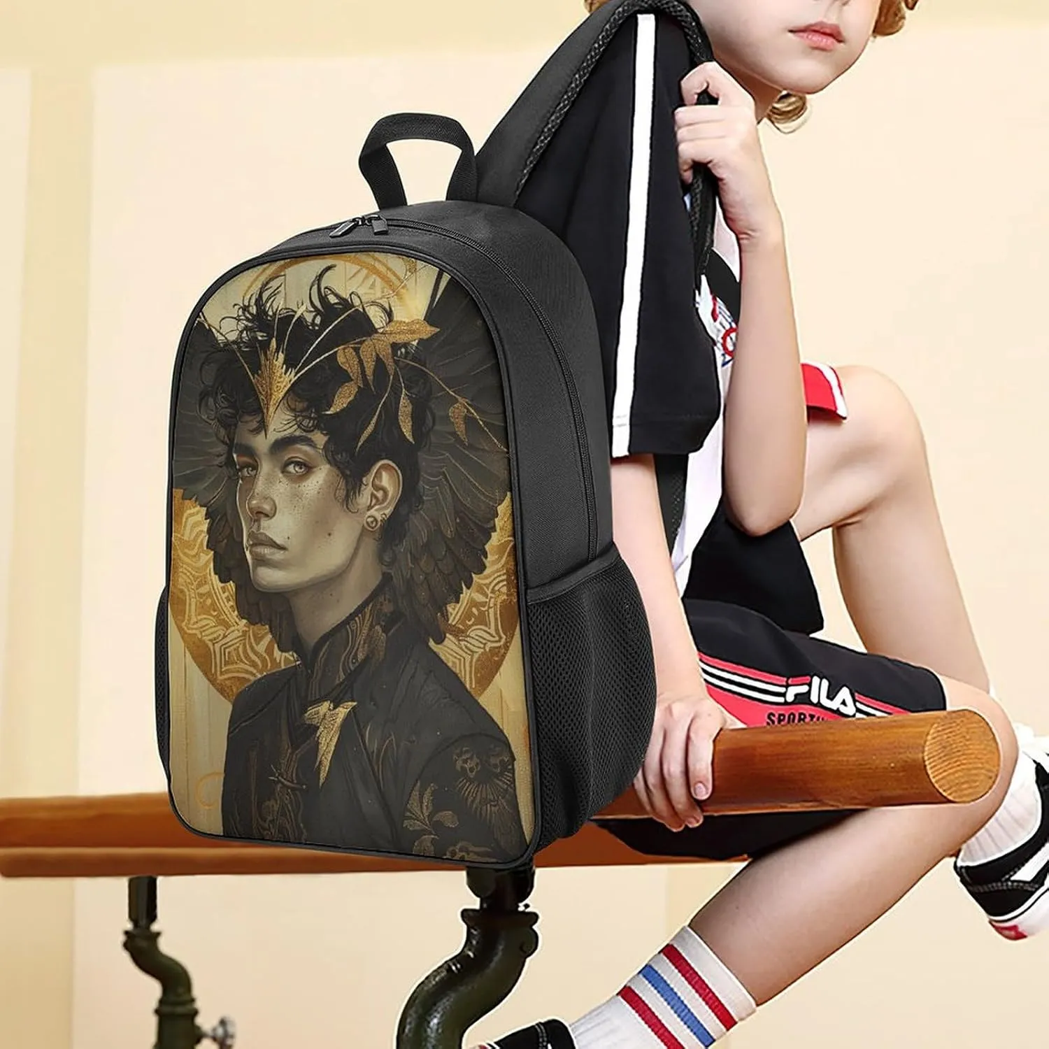 Backpack for Women Men Travel Light Black Man Daypack Lightweight Laptop Bag Carry On Backpacks for Work