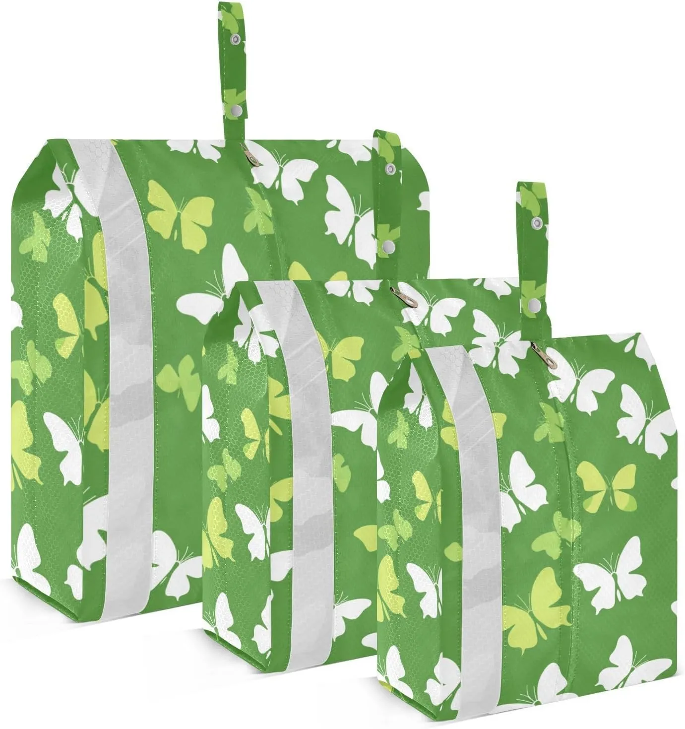 Butterflies St3 Set Packing Travel Organizer Reusable Folding Closet Organizer Big Ziplock Bags Organizers And Storage For Office