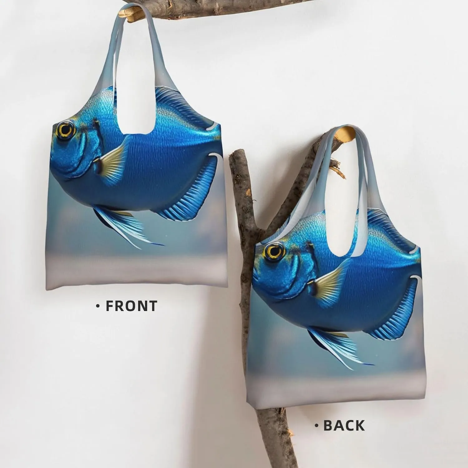 Canvas Tote Bag Reusable Grocery Bags Lightweight Handbag Cartoon Giraffe Tote Bag for Shopping Cloth Bags