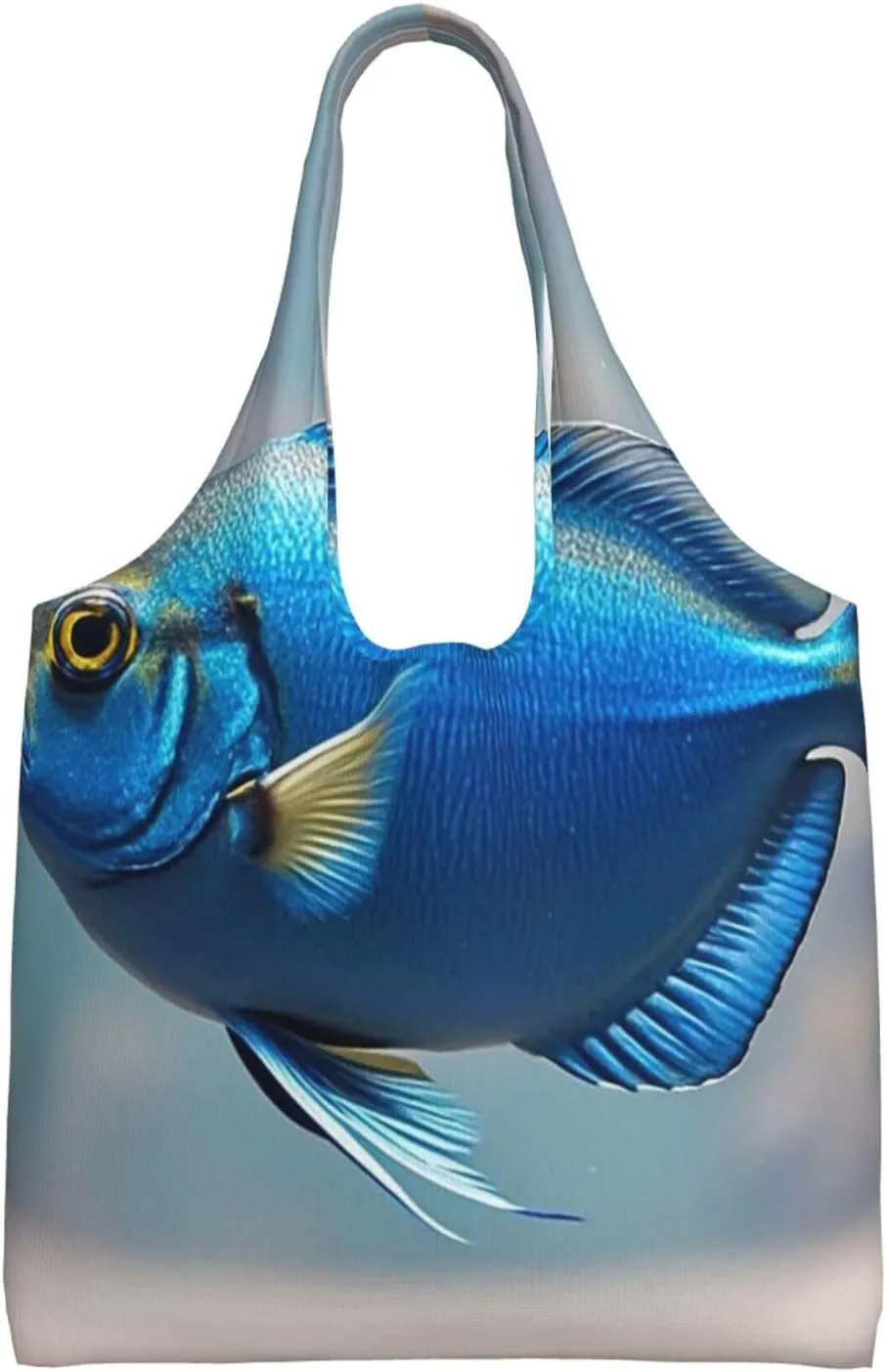 Canvas Tote Bag Reusable Grocery Bags Lightweight Handbag Cartoon Giraffe Tote Bag for Shopping Cloth Bags