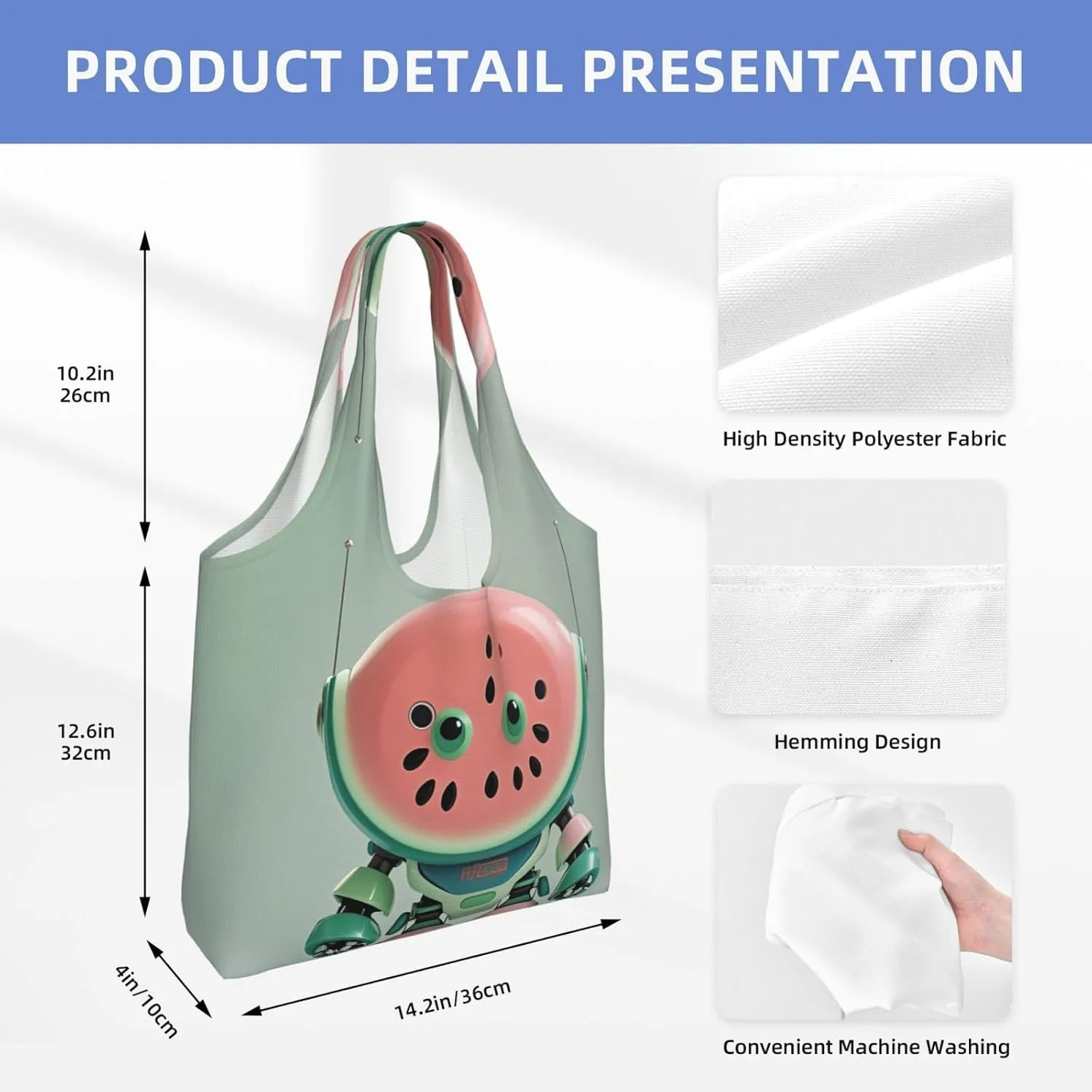 Canvas Tote Bag Reusable Grocery Bags Lightweight Handbag Lion image Tote Bag for Shopping Cloth Bags