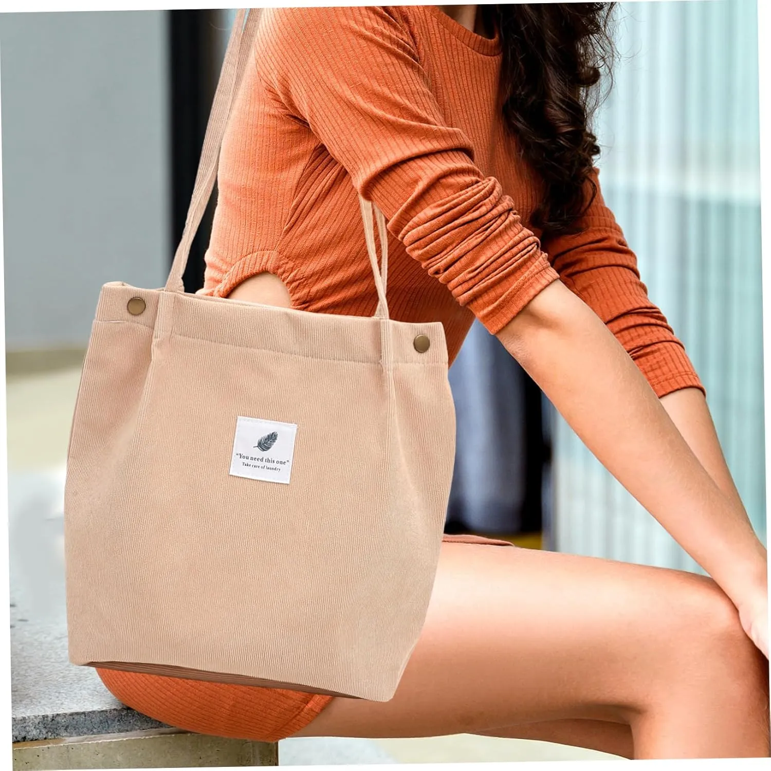 Corduroy Bag Canvas Tote Bag for Women Corduroy Tote Bag Womens Tote Bag Canvas Bag Womens Handbags