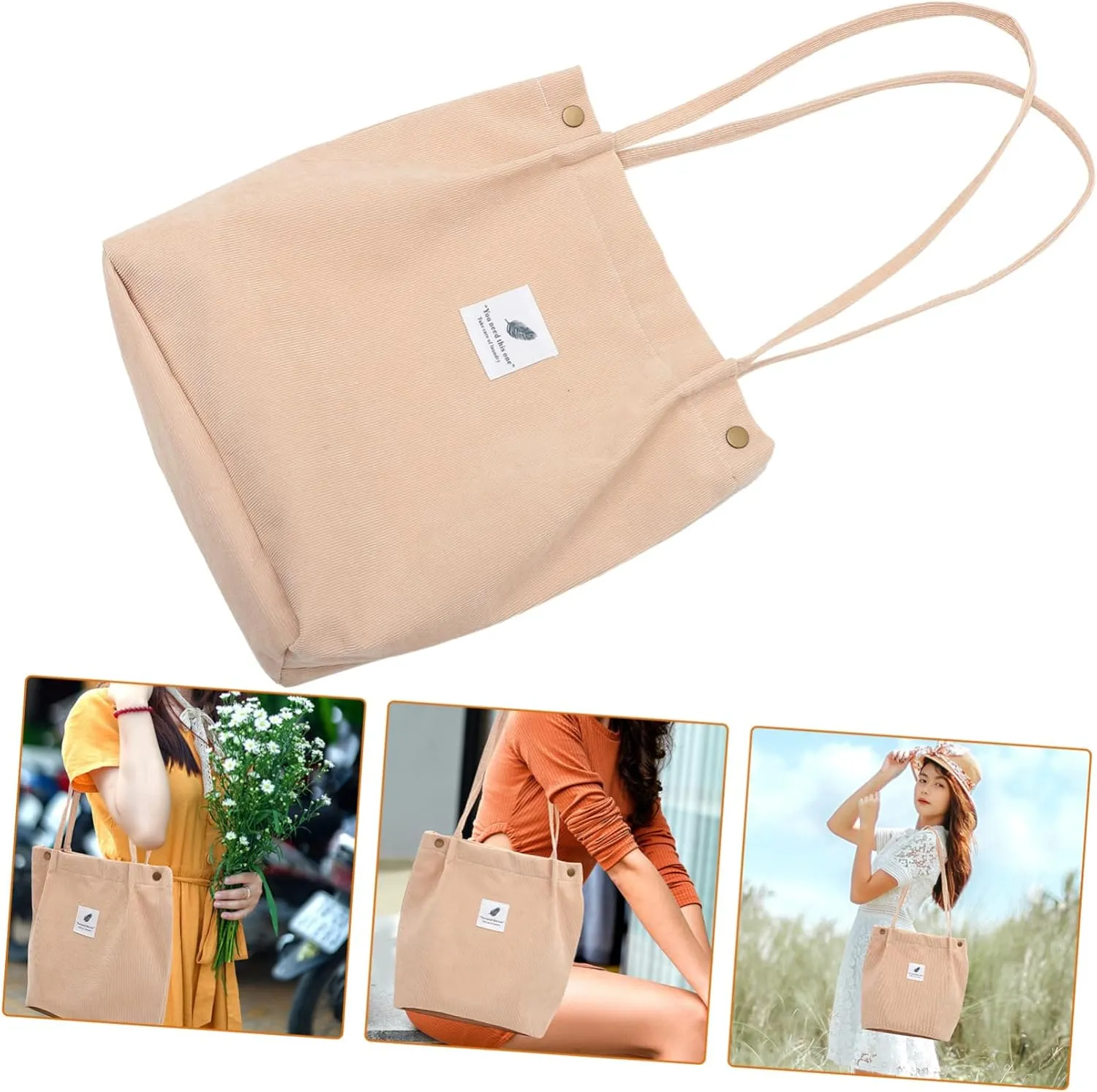 Corduroy Bag Canvas Tote Bag for Women Corduroy Tote Bag Womens Tote Bag Canvas Bag Womens Handbags