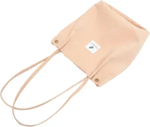 Corduroy Bag Canvas Tote Bag for Women Corduroy Tote Bag Womens Tote Bag Canvas Bag Womens Handbags