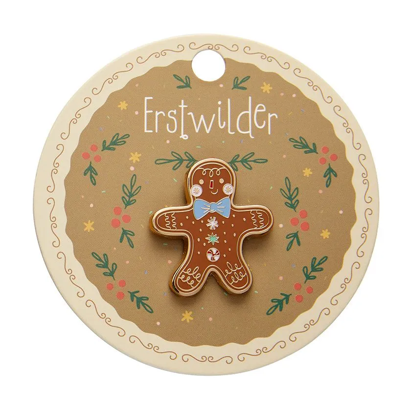 Erstwilder Santa's Snack Enamel Pin