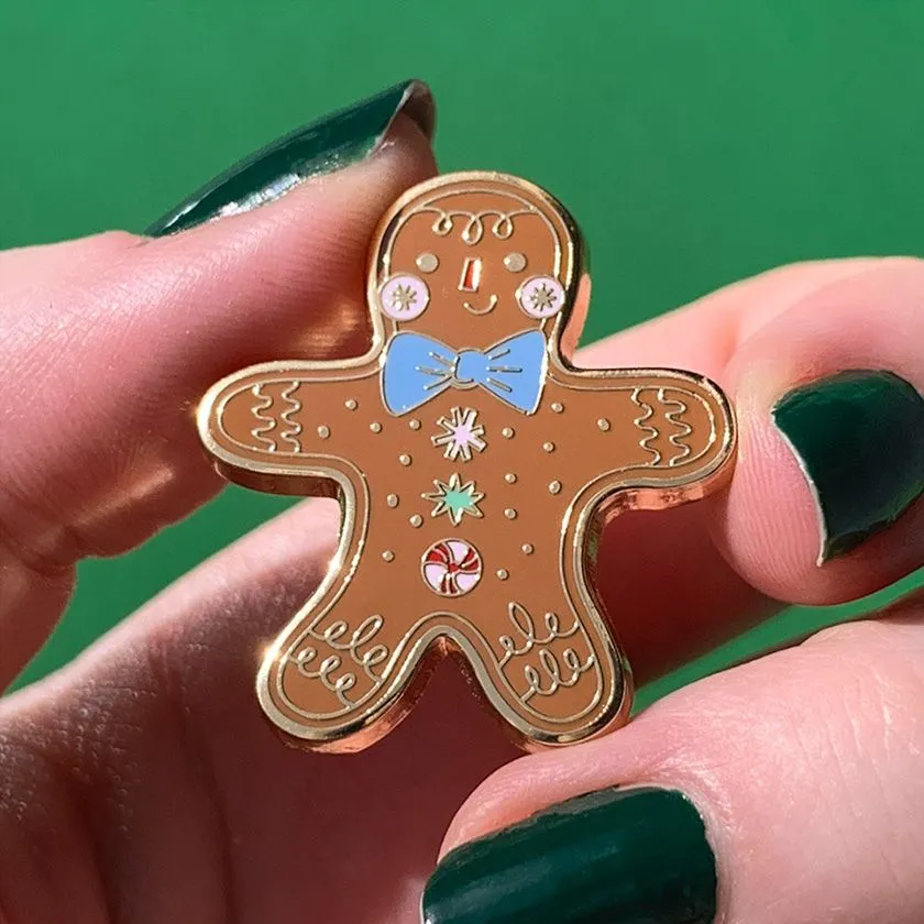 Erstwilder Santa's Snack Enamel Pin