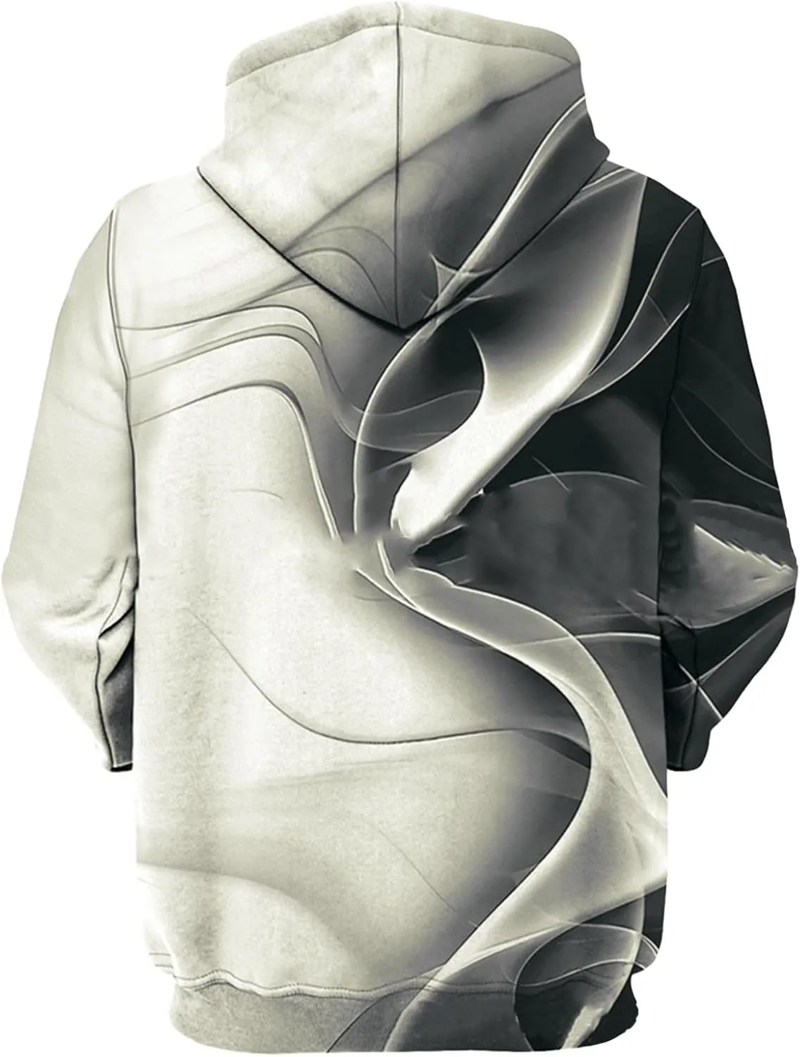 Fall Sweatshirts For Men Fashion 3D Print Hoodies Graphic Long Sleeve Pullover Athletic Winter Drawstring Hoodies