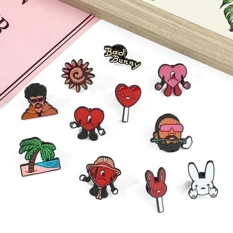 Fashion Pin Cartoon Alloy Enamel Unisex Brooches