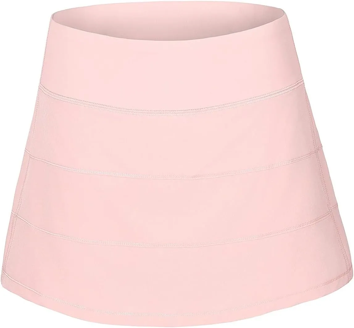 Golf Skirts Athletic High Waisted Workout Running Tennis Golf Skirts Casual Lightweight Built-in Summer Yoga Skorts