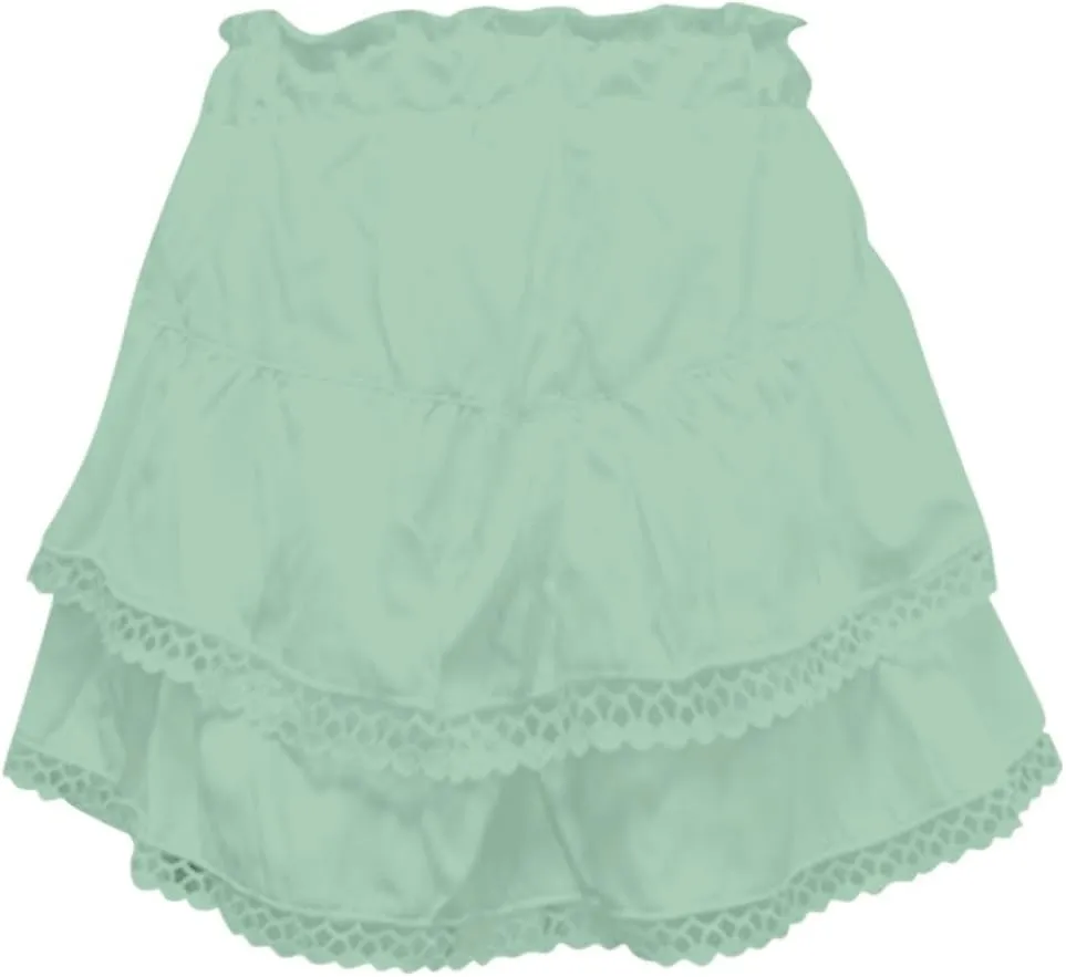 High Waisted Skirts for Women Trendy Summer Asymmetrical Hem Flowy Boho Cute Dress