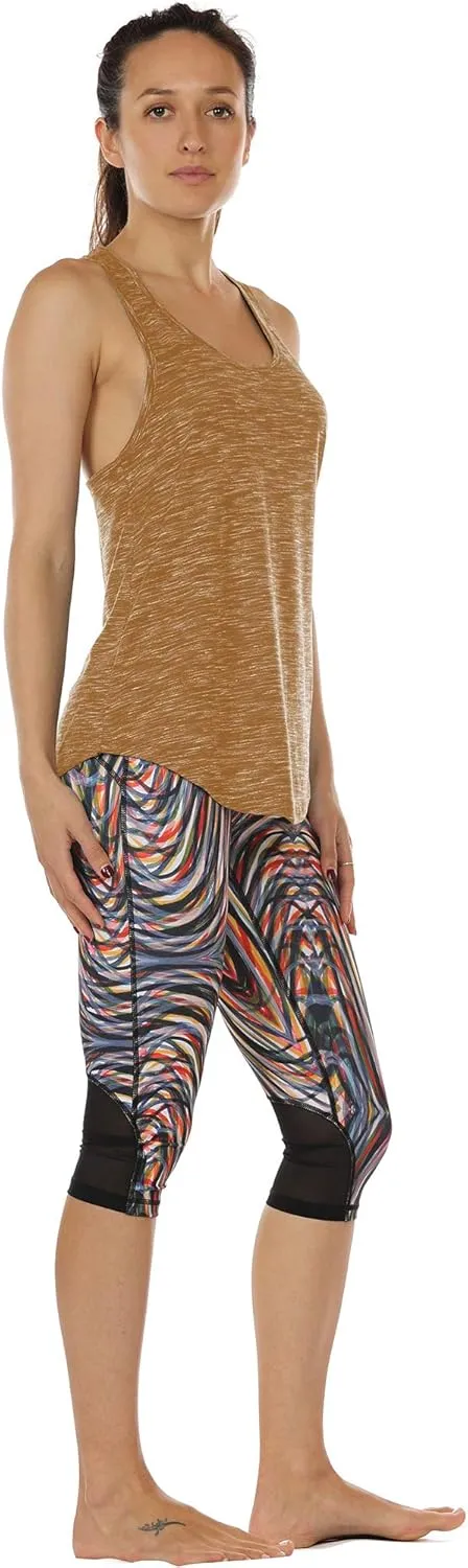 icyzone Workout Tank Tops for Women - Athletic Yoga Tops, Racerback Running Tank Top, Gym Exercise Shirts