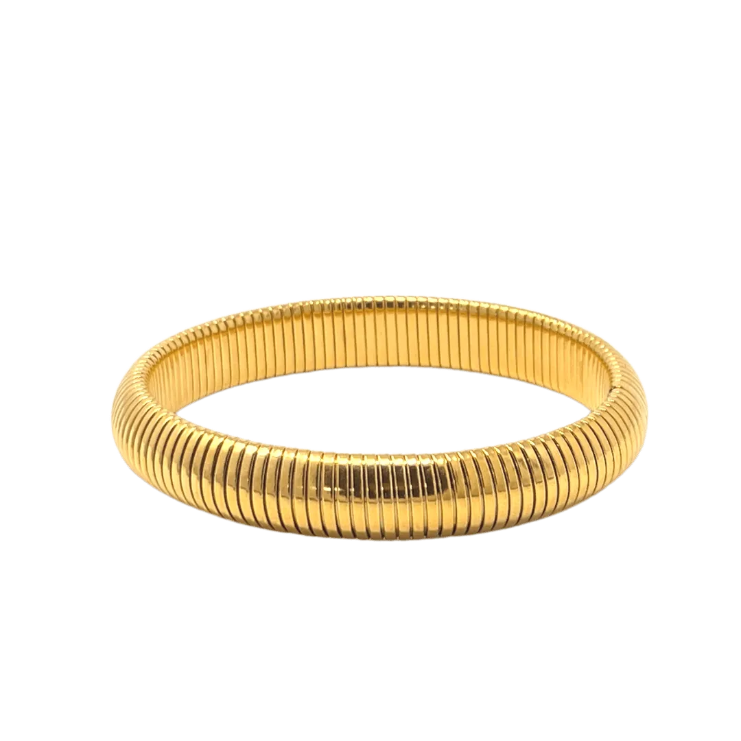 Jasmine Flex Snake Chain Coil Bracelet