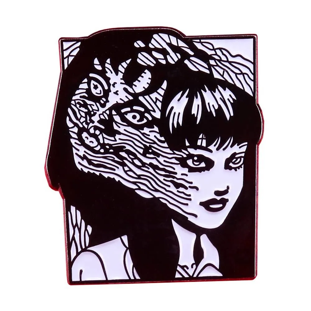 Junji Ito's Illustrations Enamel Pin