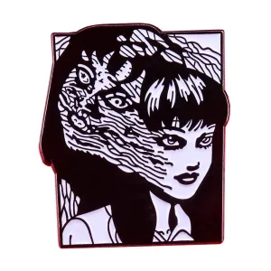 Junji Ito's Illustrations Enamel Pin