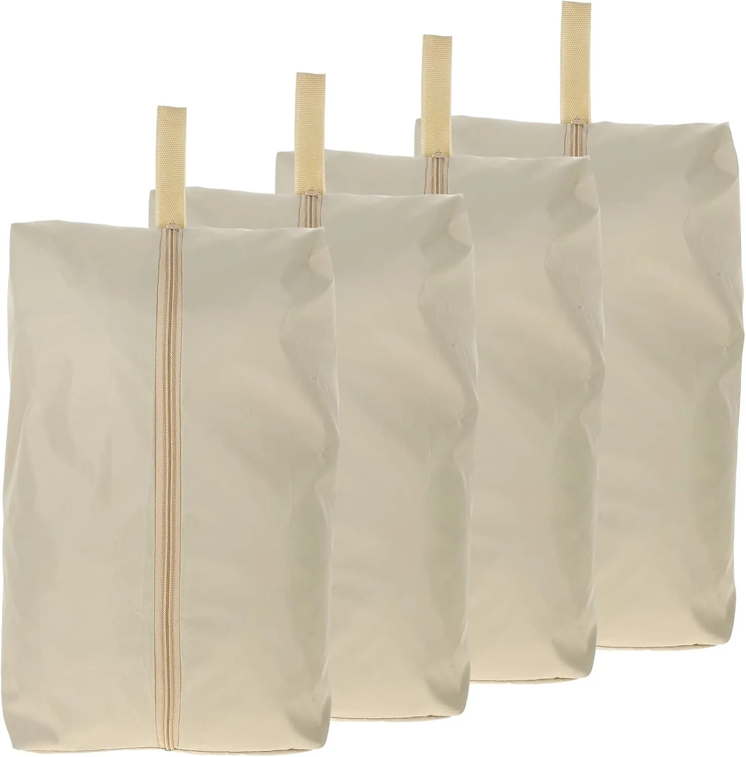 Kichvoe 4Pcs Clothes Storage Bag Storage Bags Packing Cubes for Suitcase Garment Storage Bag Clear Organizer Bags Women Travel Bag Shoe Bag Miss Clothing Essential Bag Polyester