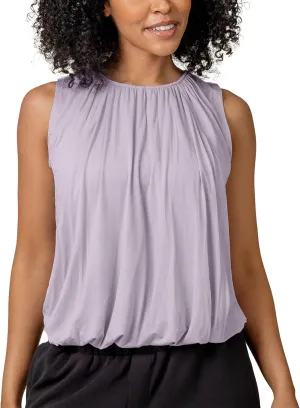 Kindred Bravely Piper Bubble Hem Nursing Tank | Breastfeeding & Pumping Shirt