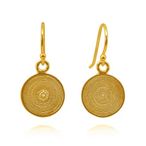 KRISTA GOLD SMALL EARRINGS FILIGREE