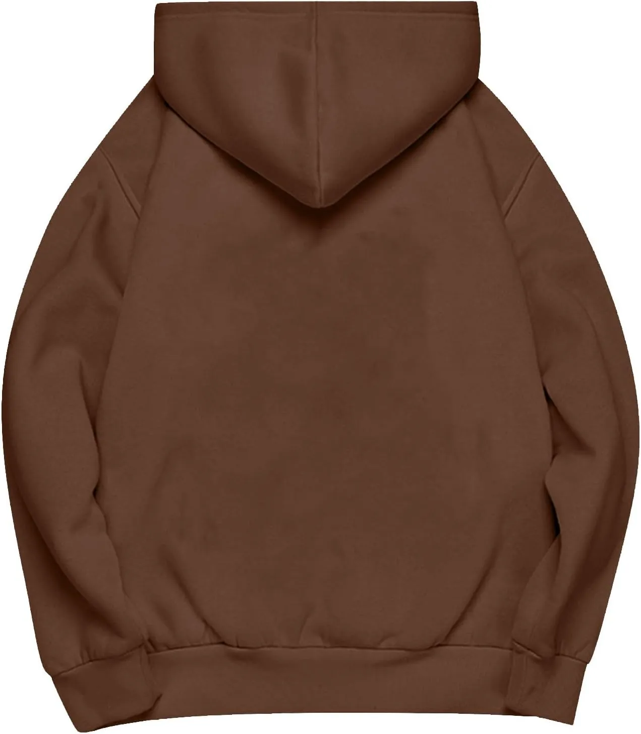 KUIOLYPOER Womens Oversized Hoodies Long Sleeve Hooded Plush Sweatshirt with Pocket 2025 Fashion Tops Trendy Outfits