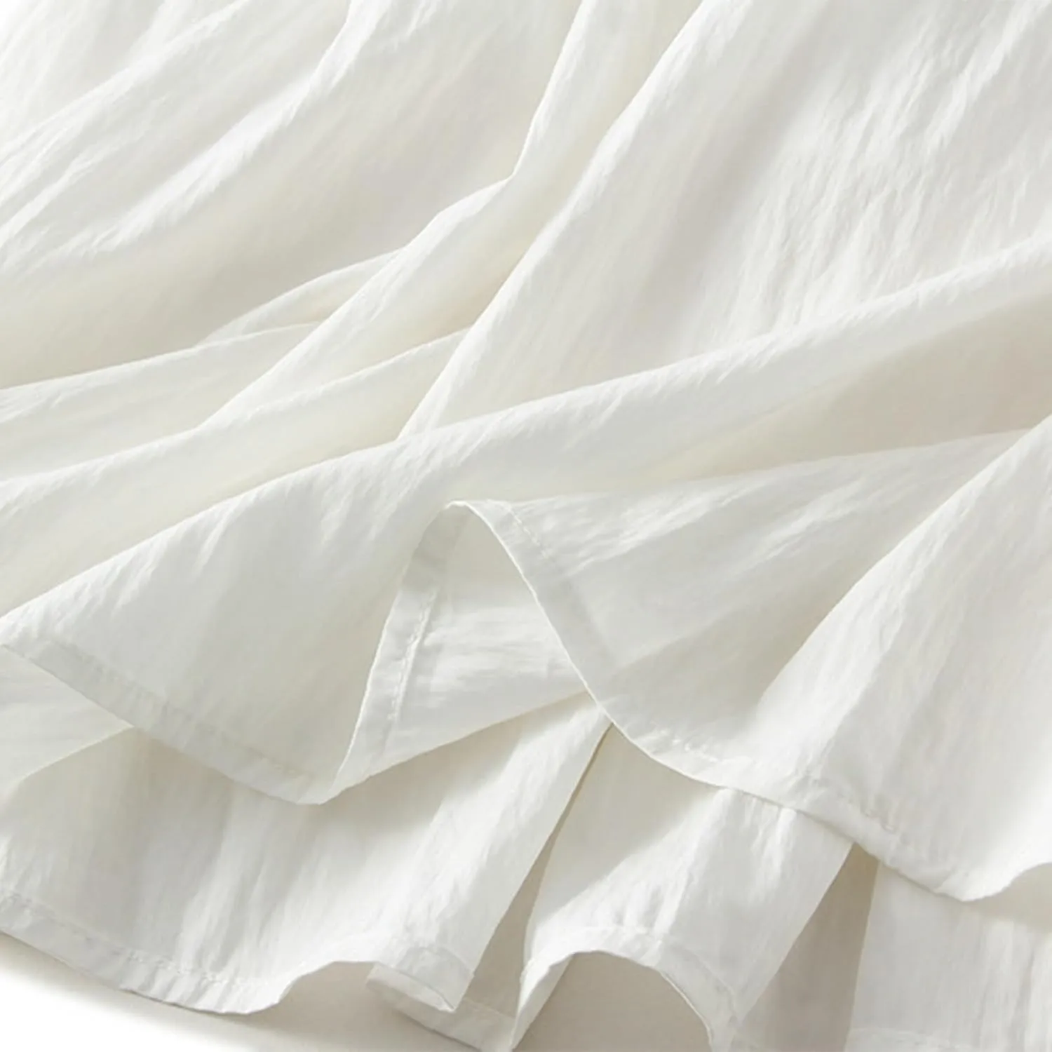 Midi Skirts for Women High Waist Elastic Pleated Casual Long Skirt 2024 Summer Solid Color Loose Flowy A-line Skirts