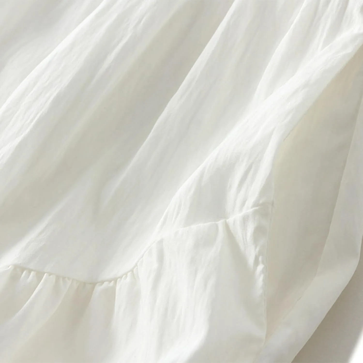 Midi Skirts for Women High Waist Elastic Pleated Casual Long Skirt 2024 Summer Solid Color Loose Flowy A-line Skirts