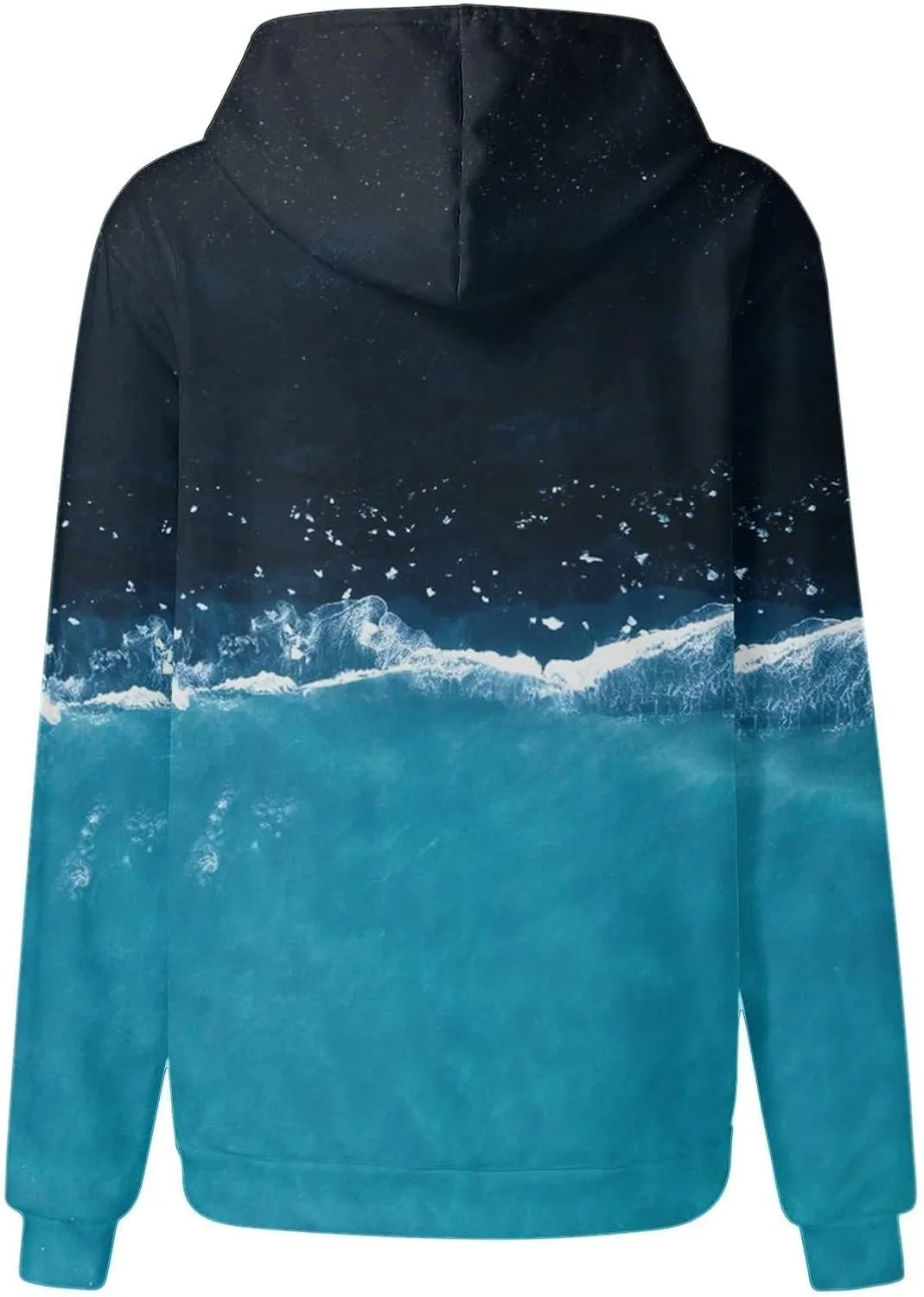 Oversized Hoodies for Women Graphic Plus Size Hooded Swaetshirt with Pockets Drop Shoulder Preppy Y2k Hoodie