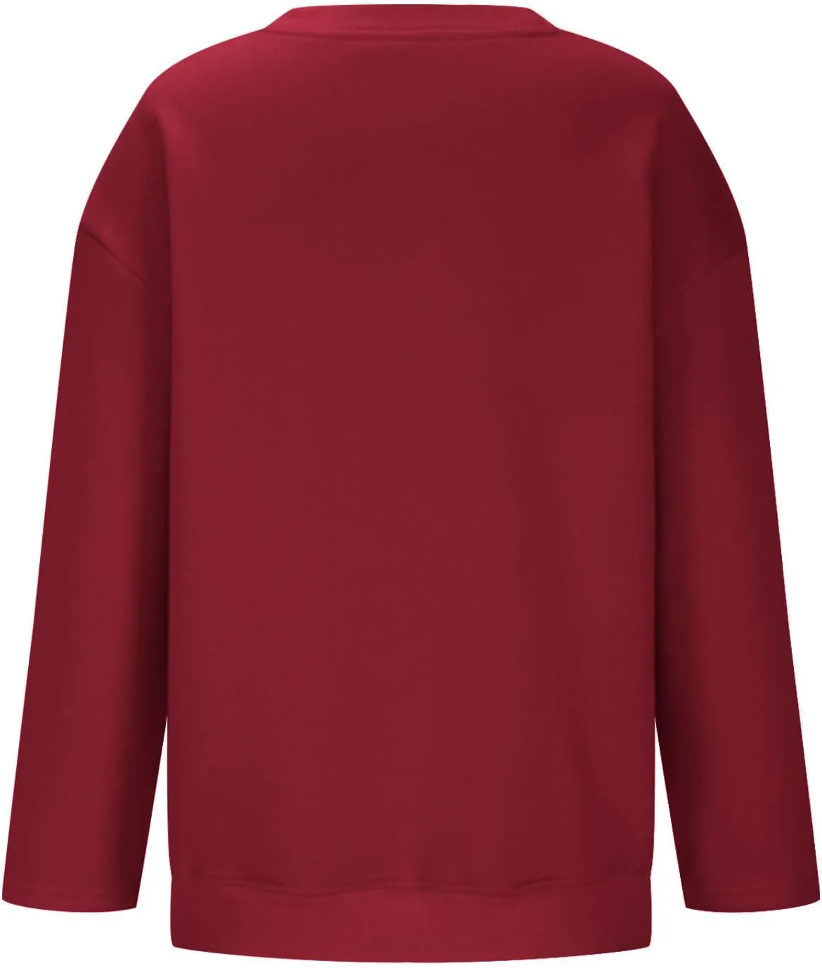 Oversized Pullover Sweatshirt for Women, Crew Neck Long Sleeve Sweatshirts Fall Fashion Outfits for Women 2024