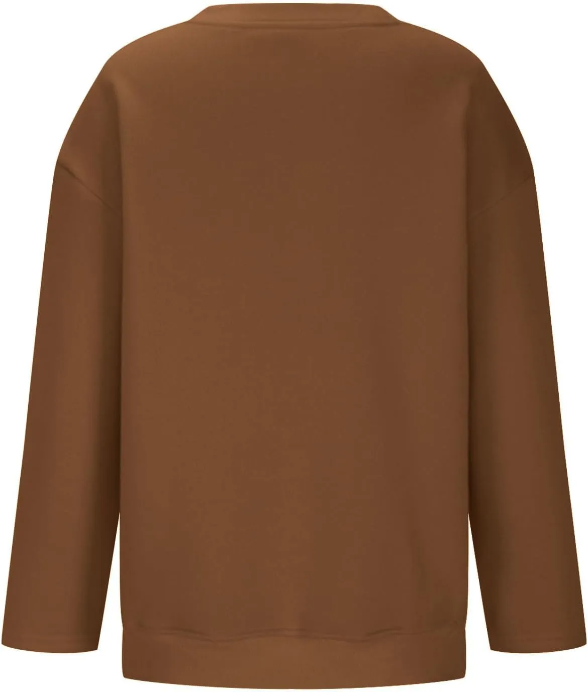 Oversized Pullover Sweatshirt for Women, Crew Neck Long Sleeve Sweatshirts Fall Fashion Outfits for Women 2024