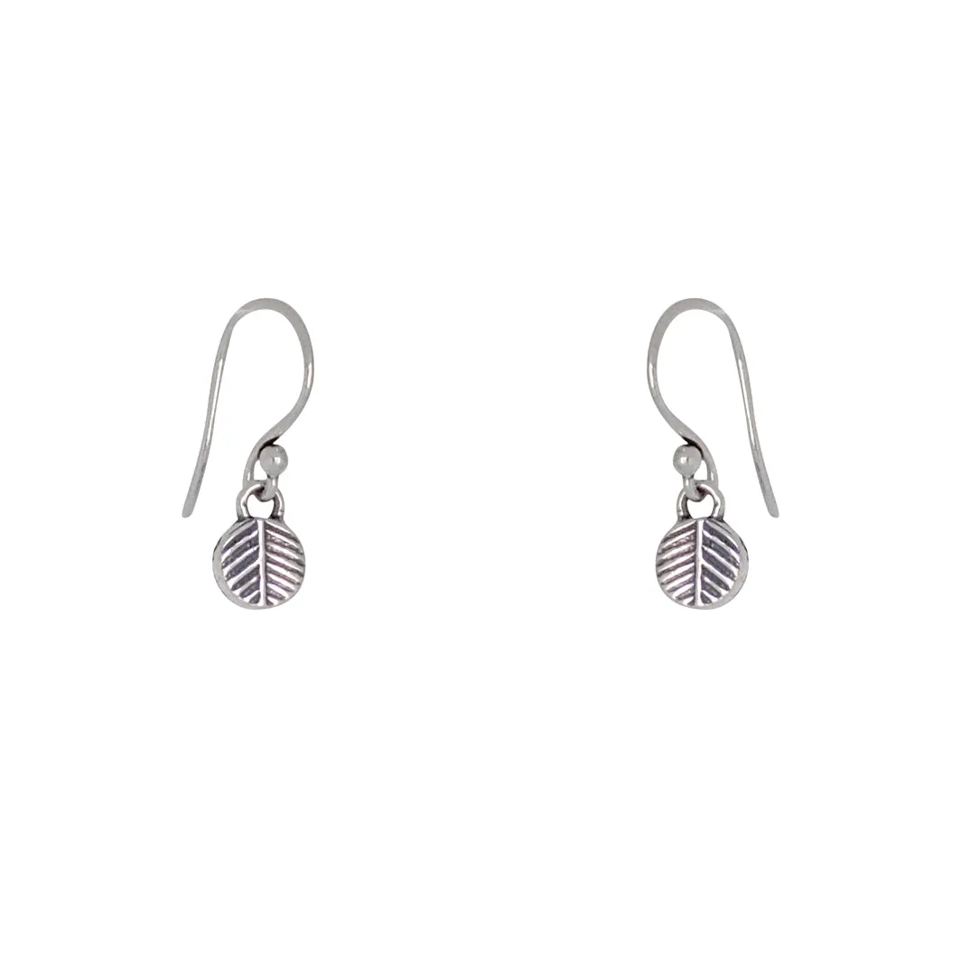 Palm Leaf Earrings - Short