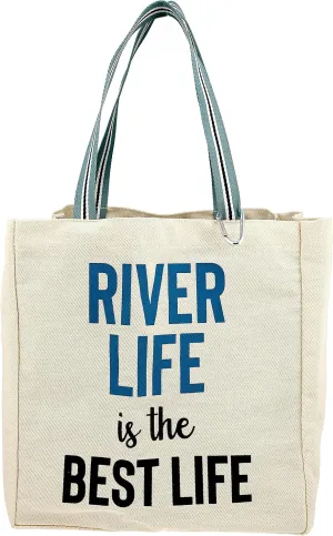 Pavilion Gift Company Reusable Eco-Friendly Shopping Tote Medium Bag