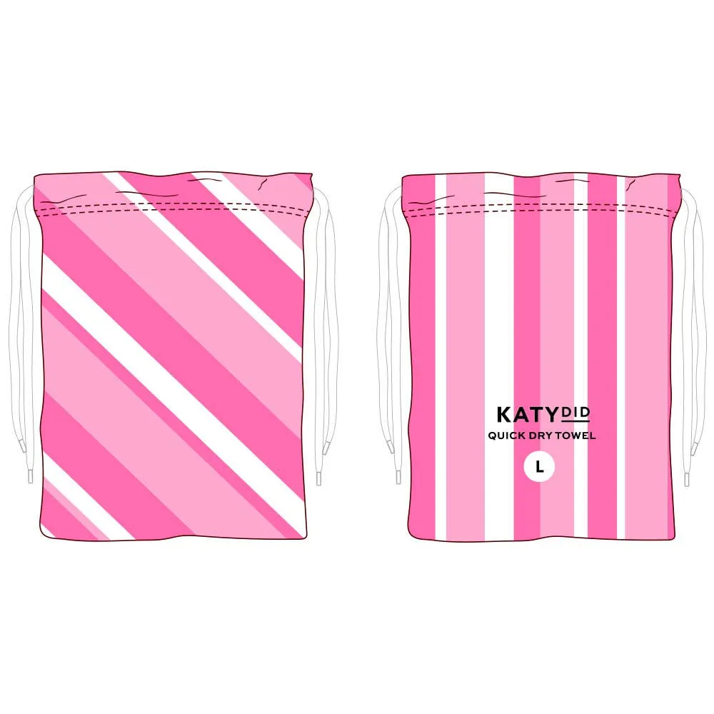 Pink Palm Quick Dry Towel