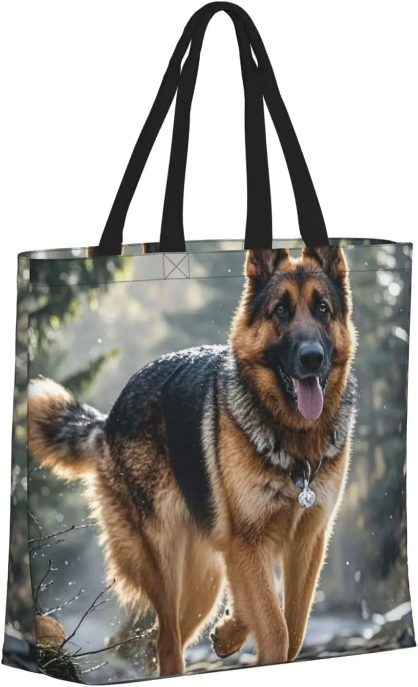 Tote Bag Large Capacity Grocery Bag With Zipper Heaps of Orange Monarch Butterflies Shopping Bag Shoulder Bag for Women