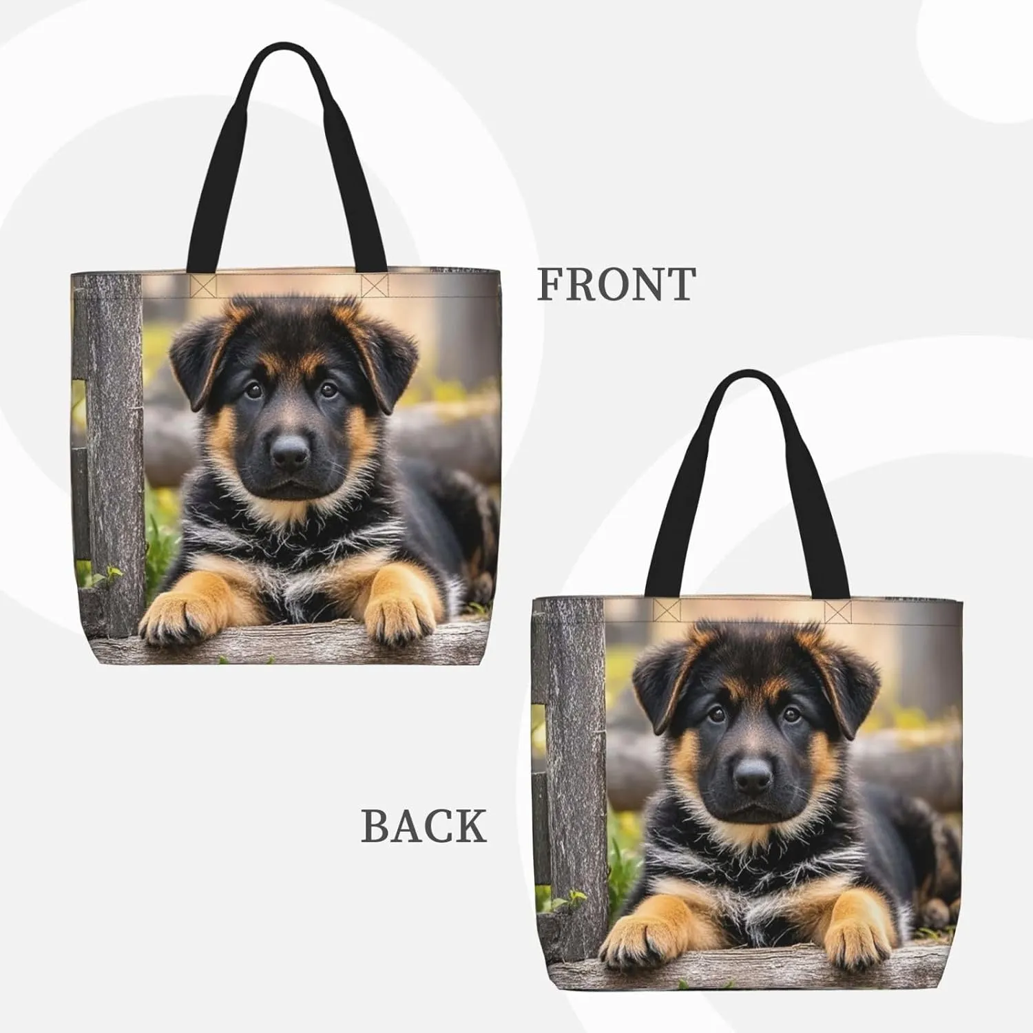 Tote Bag Large Capacity Grocery Bag With Zipper Heaps of Orange Monarch Butterflies Shopping Bag Shoulder Bag for Women