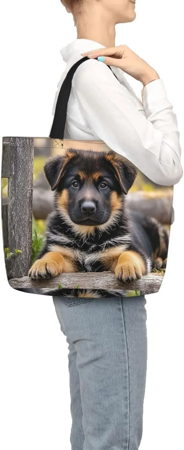 Tote Bag Large Capacity Grocery Bag With Zipper Heaps of Orange Monarch Butterflies Shopping Bag Shoulder Bag for Women