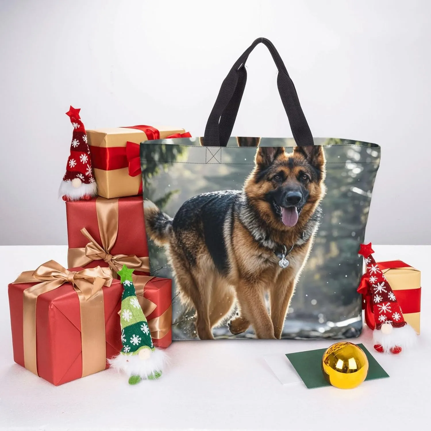 Tote Bag Large Capacity Grocery Bag With Zipper Heaps of Orange Monarch Butterflies Shopping Bag Shoulder Bag for Women