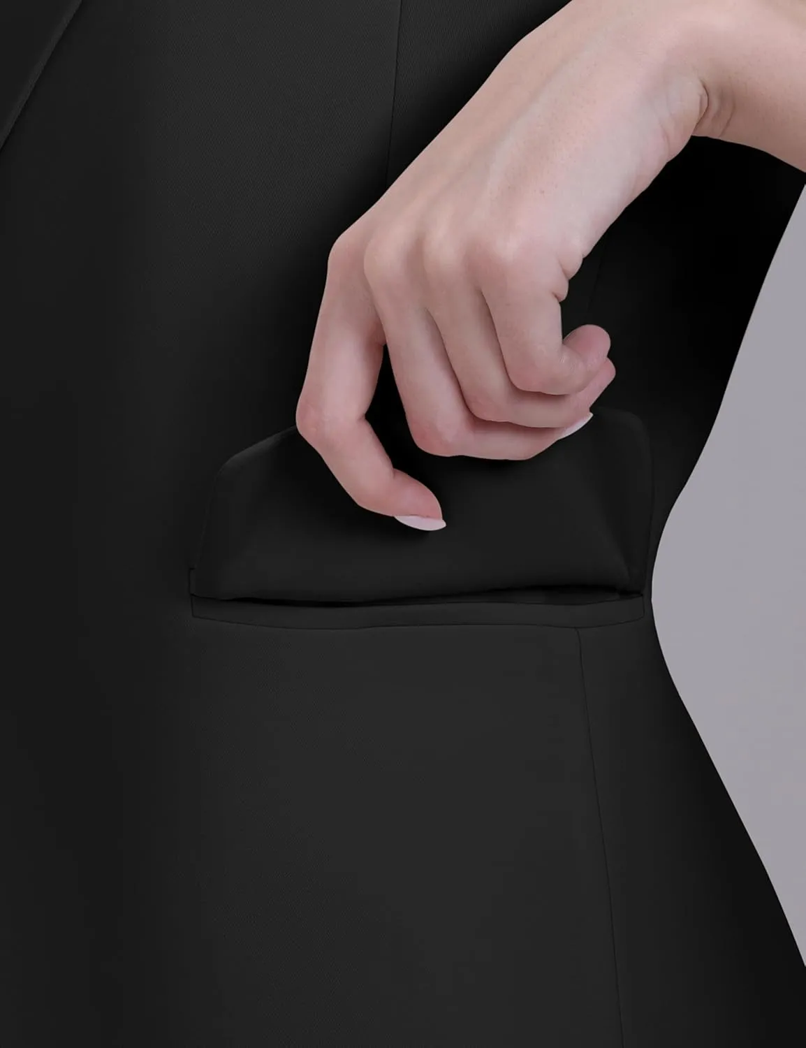V VOCNI Sleeveless Blazer Vest for Women Vest Top Fully Lined One Button Casual Office Suit Vest Waistcoat