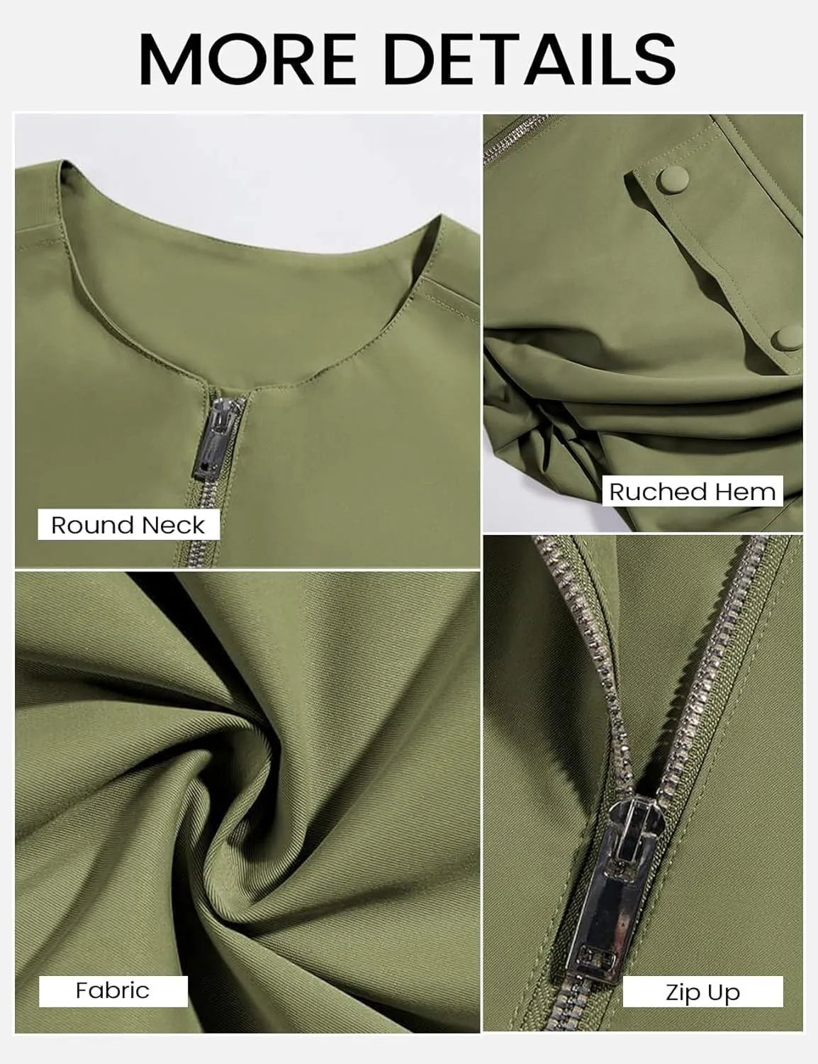 Vest Tops For Women Casual Zip Up Vest Cargo Oversized Ruched Hem Sleeveless Blazer Jackets Tops M-XL