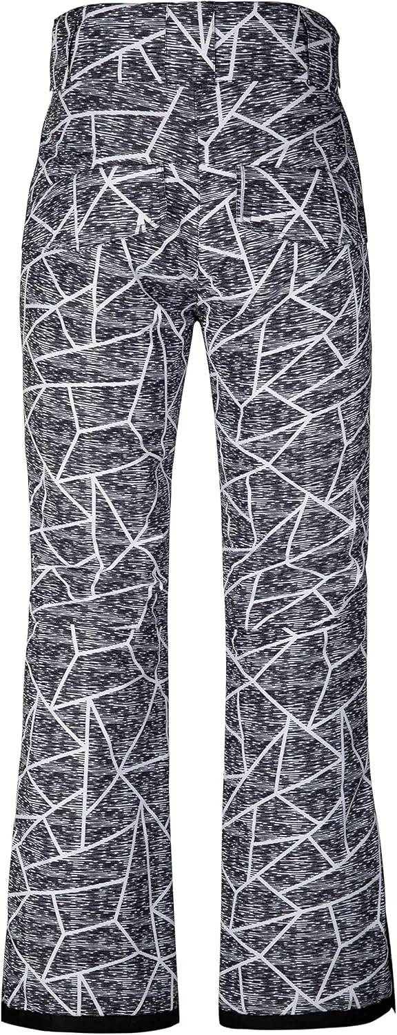Wantdo Women's Mountain Insulated Snow Waterproof Ski Pants Winter Outdoor Cargo Pants
