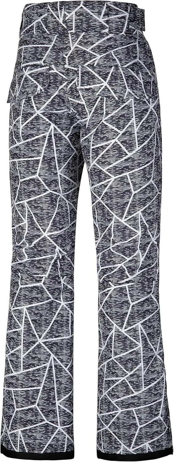 Wantdo Women's Mountain Insulated Snow Waterproof Ski Pants Winter Outdoor Cargo Pants
