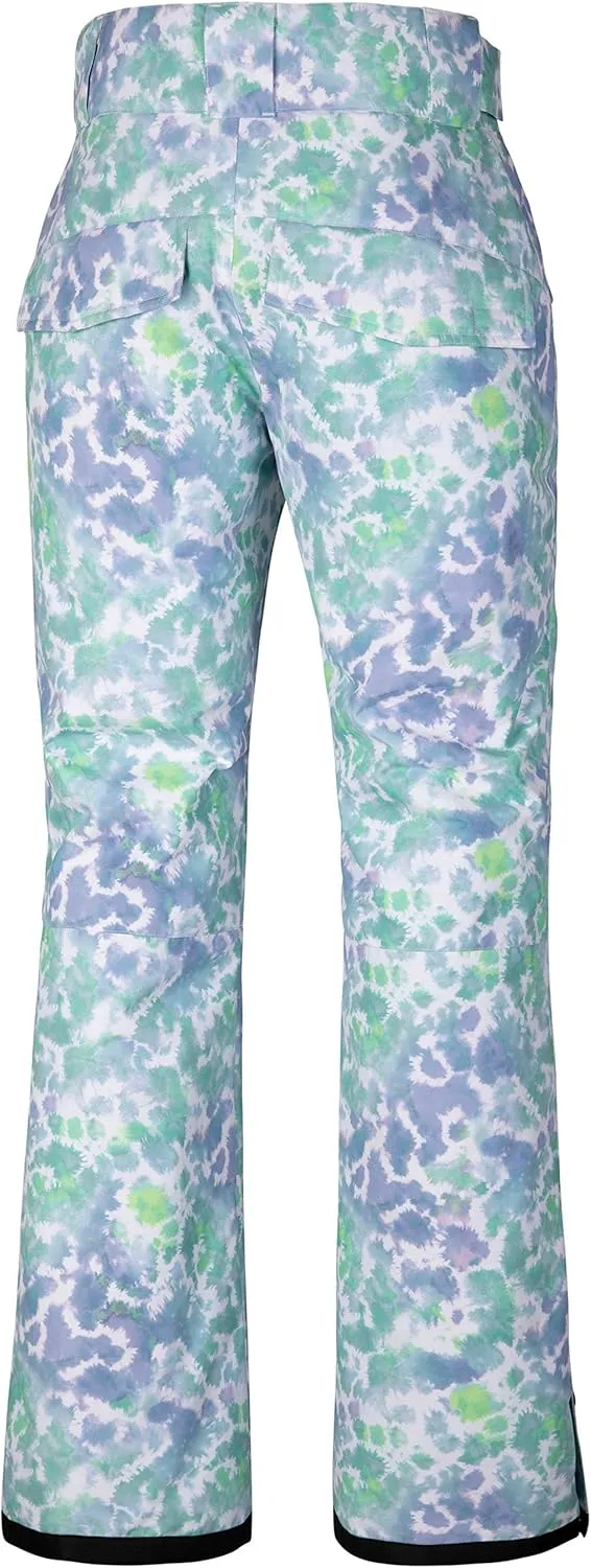Wantdo Women's Mountain Insulated Snow Waterproof Ski Pants Winter Outdoor Cargo Pants