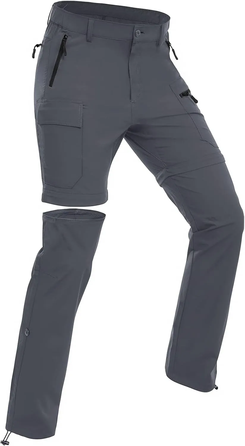 Wespornow Women's-Hiking-Pants Convertible-Zip-Off-Quick-Dry-Pants for Cargo, Camping, Travel, Outdoor, Fishing, Safari