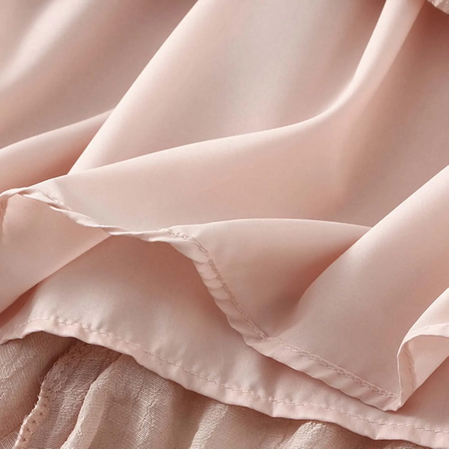 Women Cotton Linen Skirt Solid Elastic Waisted Pleated Long Skirt Summer Casual Flowy Beach Holiday Bohemian Skirts