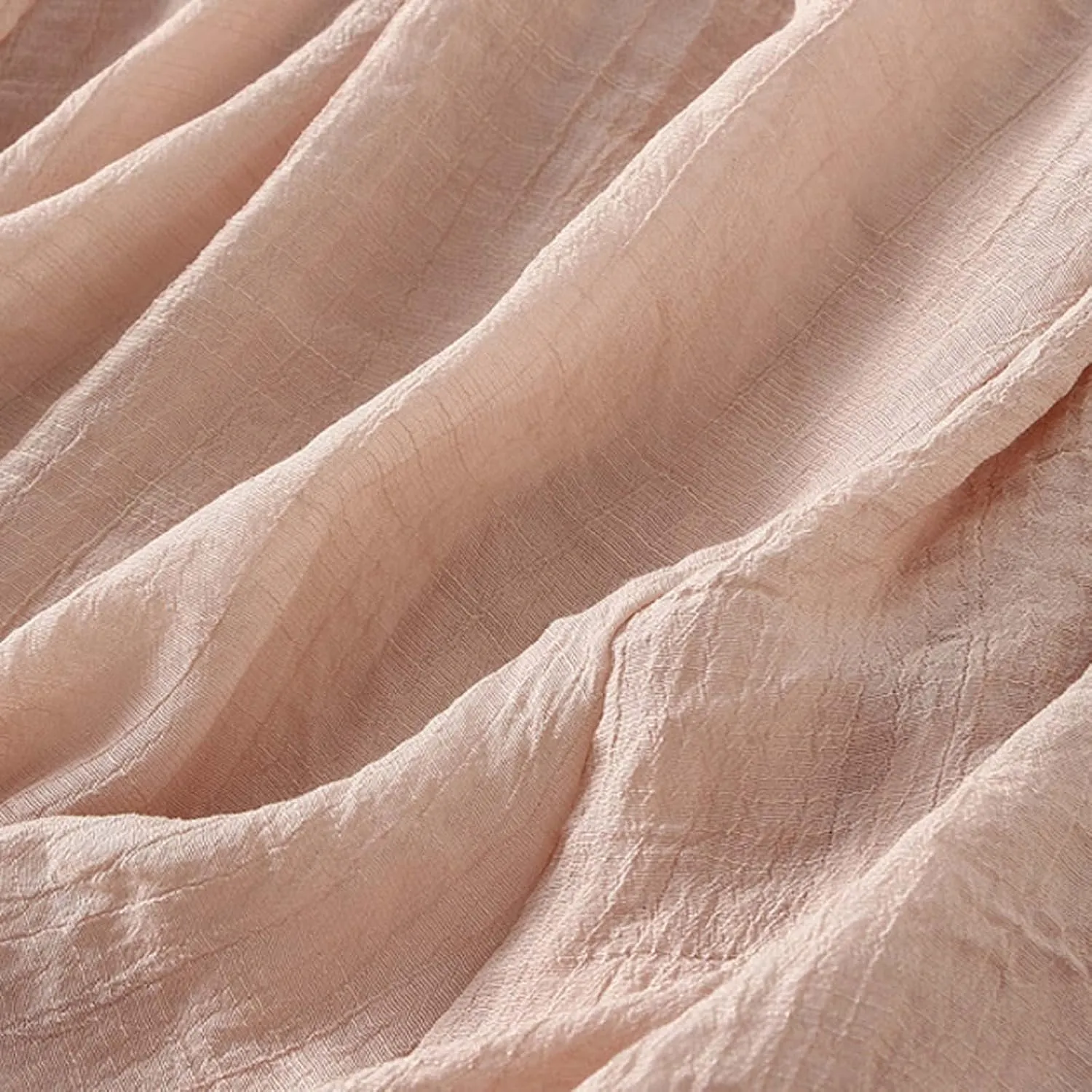 Women Cotton Linen Skirt Solid Elastic Waisted Pleated Long Skirt Summer Casual Flowy Beach Holiday Bohemian Skirts