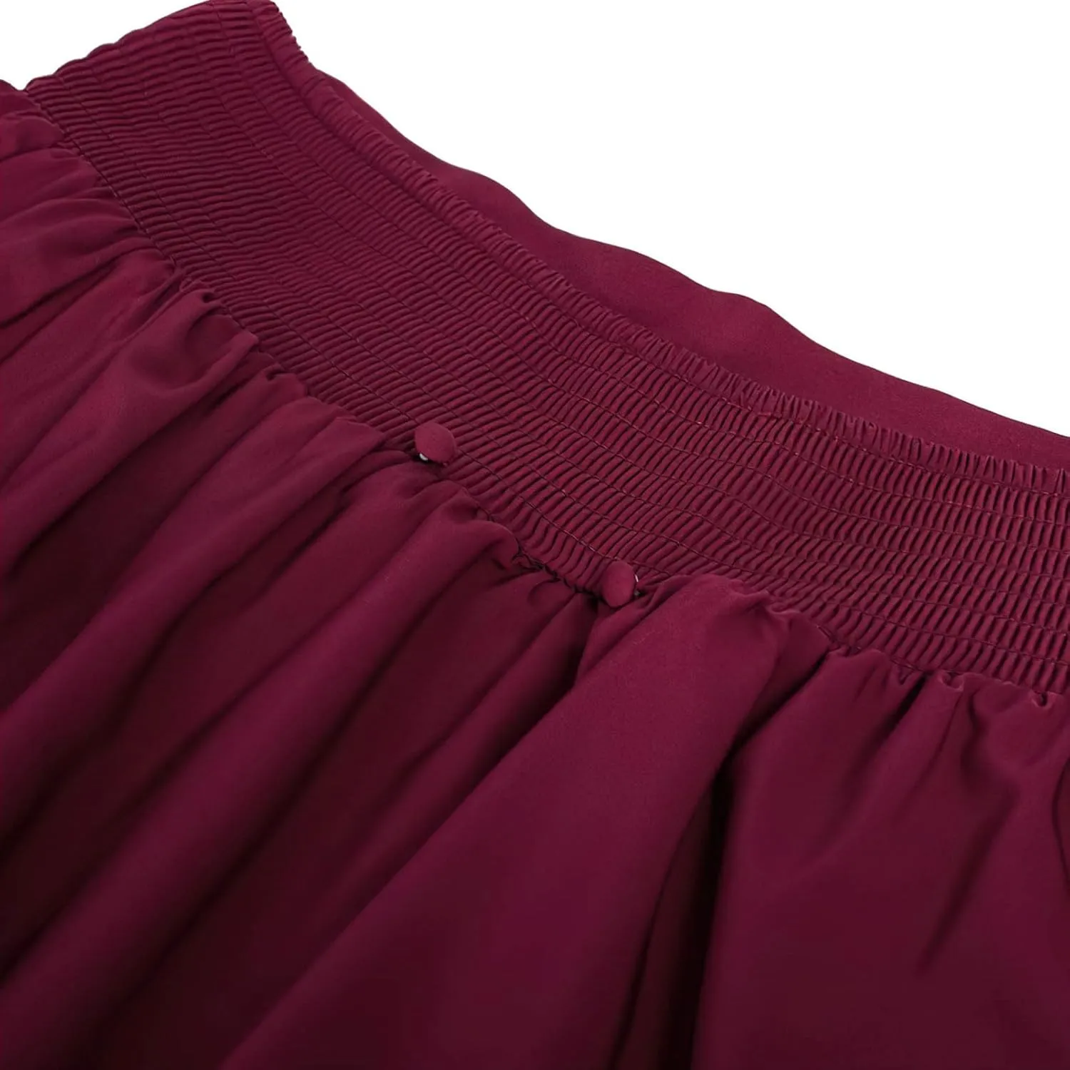 Women Steampunk Pleated Asymmetric Skirts High Waisted Plus Size Ruffle Hem Renaissance Skirt Layered Tiered Dress