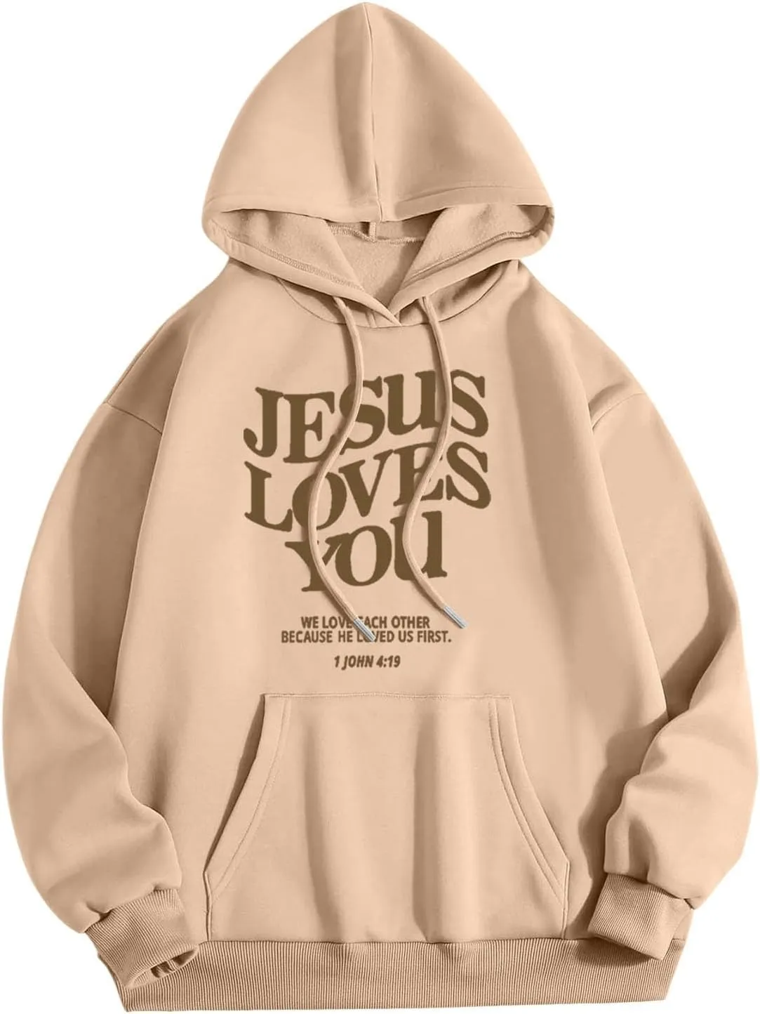 Women's 2024 Oversized Sweatshirt Long Sleeve Colorblocked Pullover Hooded Tops Casual Loose Sweatshirt