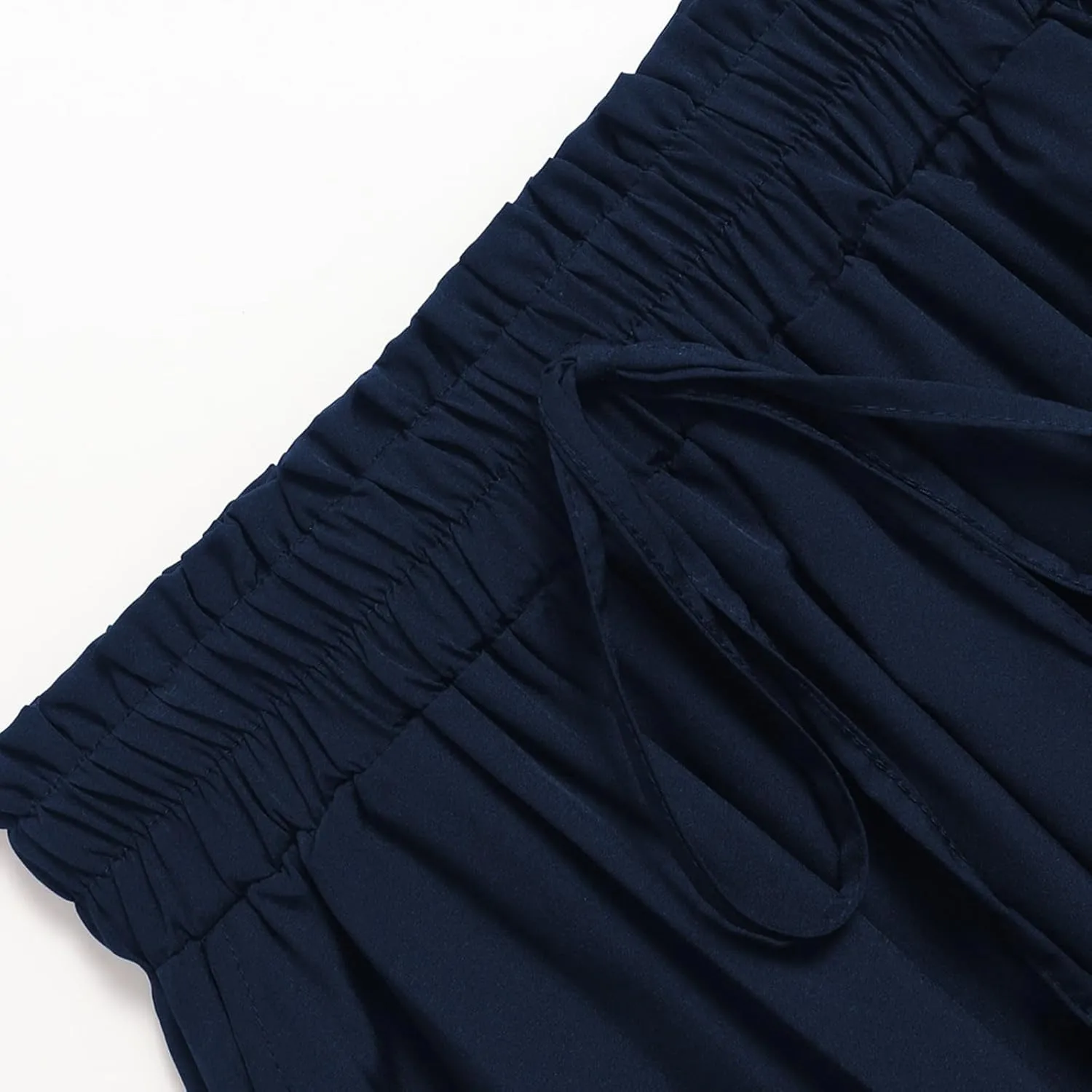 Women's Maxi Skirt Summer Trendy Elastic High Waisted Boho Casual Beach Flowy Swing Long Skirts with Pockets